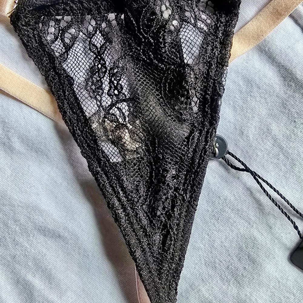 Frederick's of Hollywood Black Lace Panties